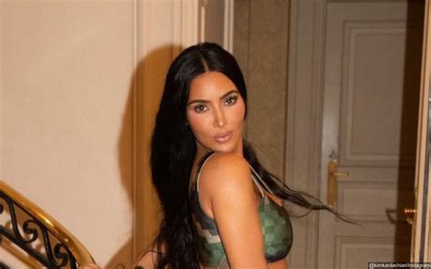 See Kim Kardashian’s Steamy Thirst Trap in Tiny Gucci Bra